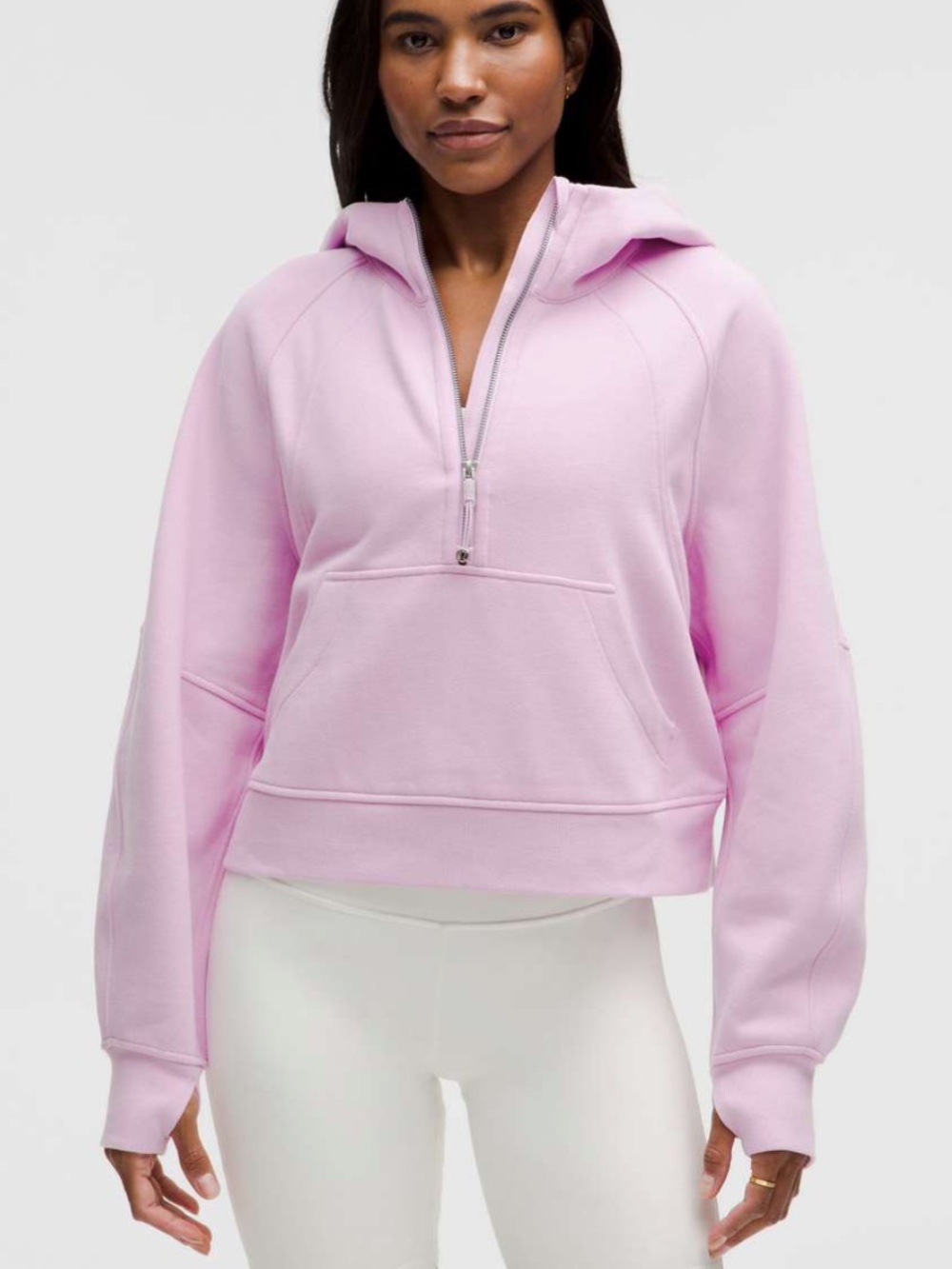 Lululemon | Oversized Scuba Cropped Hoodie Pullover